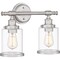 Quoizel Dixie Bath 2 Lights Brushed Nickel DIX8615BN - alternate 2